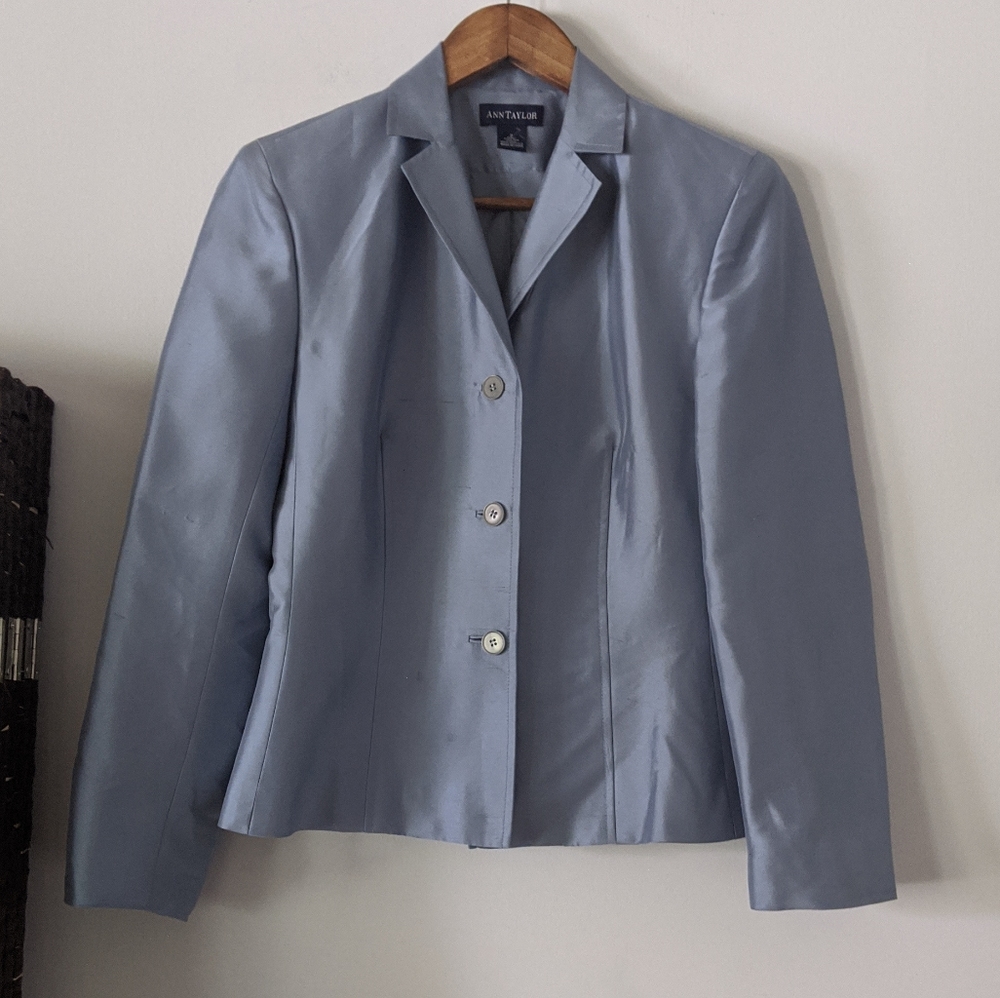 Ann Taylor Blue Blazer